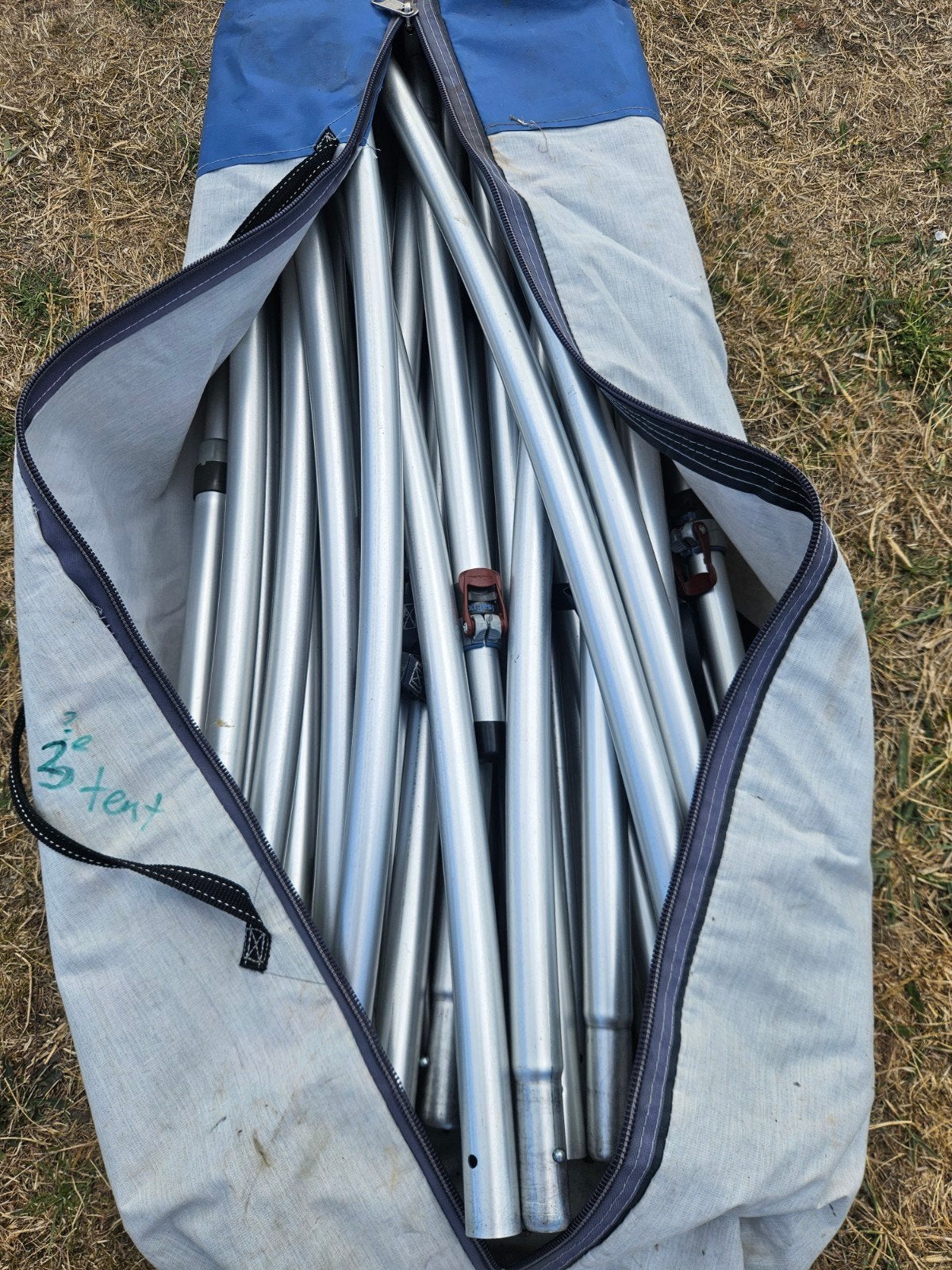Originele Aluminium Stokkenset Falco Havik 4600, Ophalen of Verzenden, Gebruikt