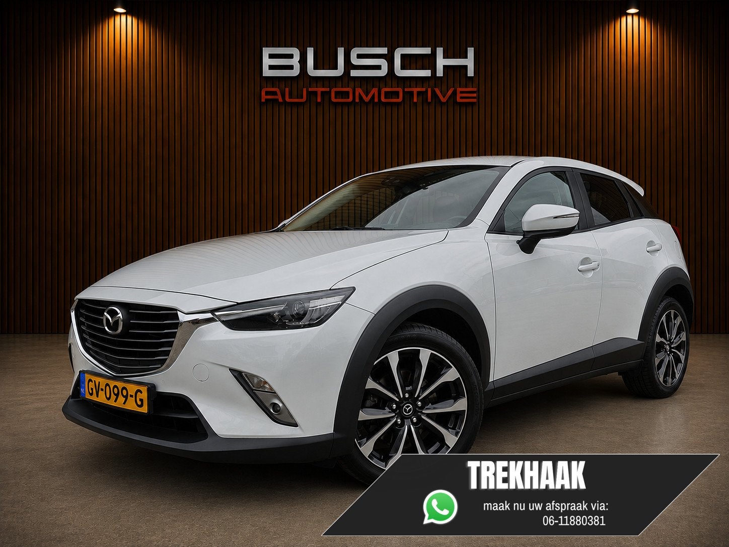 Mazda CX-3 2.0 SkyActiv-G 120 TS+ AUTOMAAT | STOELVERWARMING, Auto's, 1998 cc, Stof, Euro 6, 4 cilinders