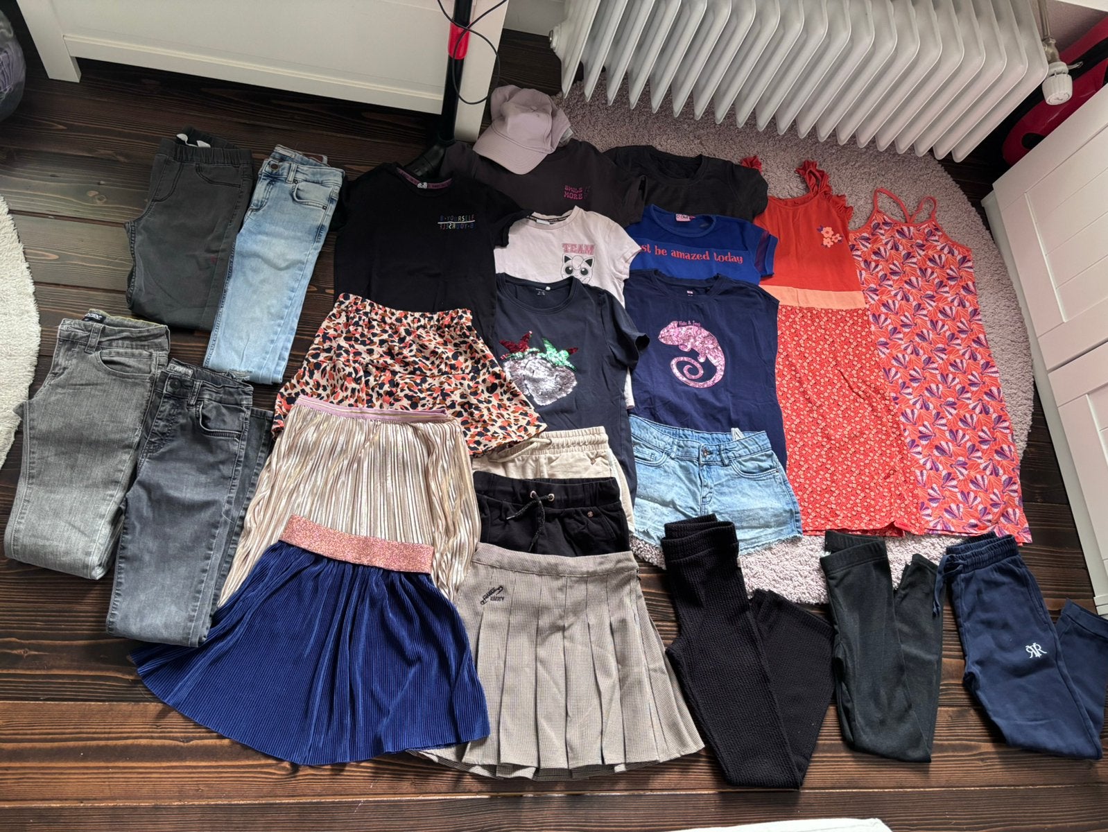 Kledingpakket meisje maat 134/140 zomer, Ophalen of Verzenden, Zo goed als nieuw, Maat 134