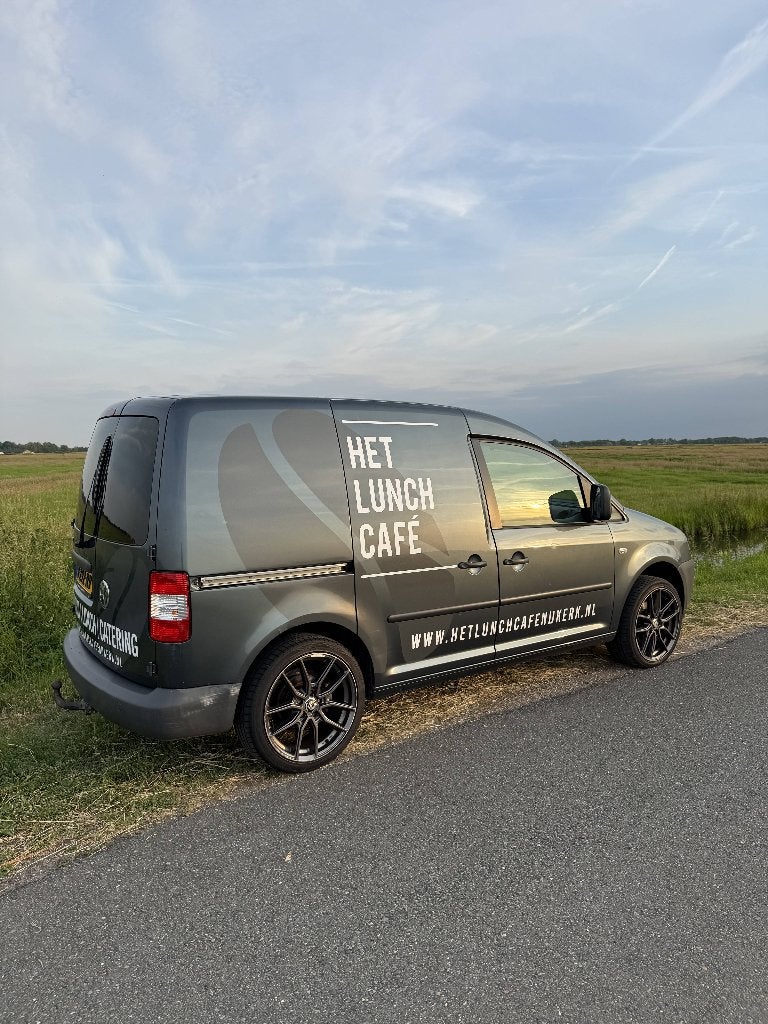 Volkswagen Caddy, Auto's, 13 km/l, Stof, 1282 kg, Zwart
