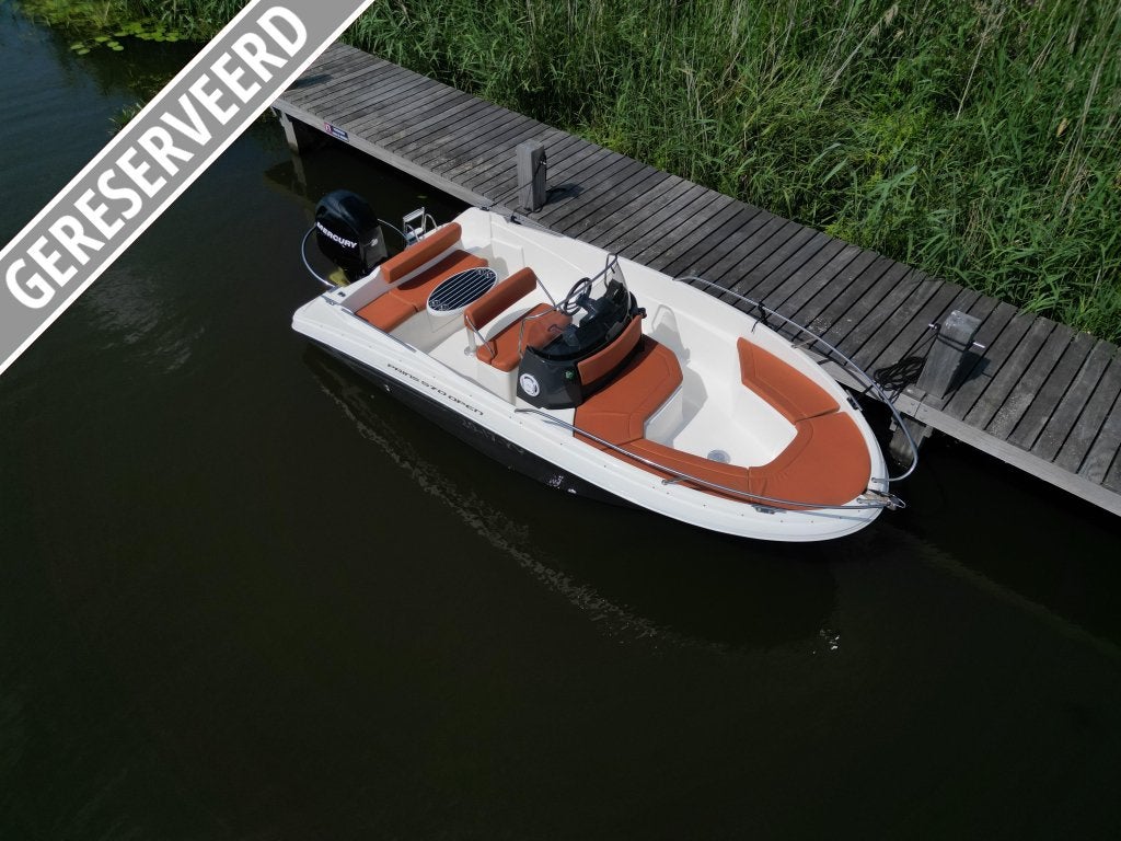 Prins 570 open - 80 pk Mercury | 450 hr. | 60 km/u