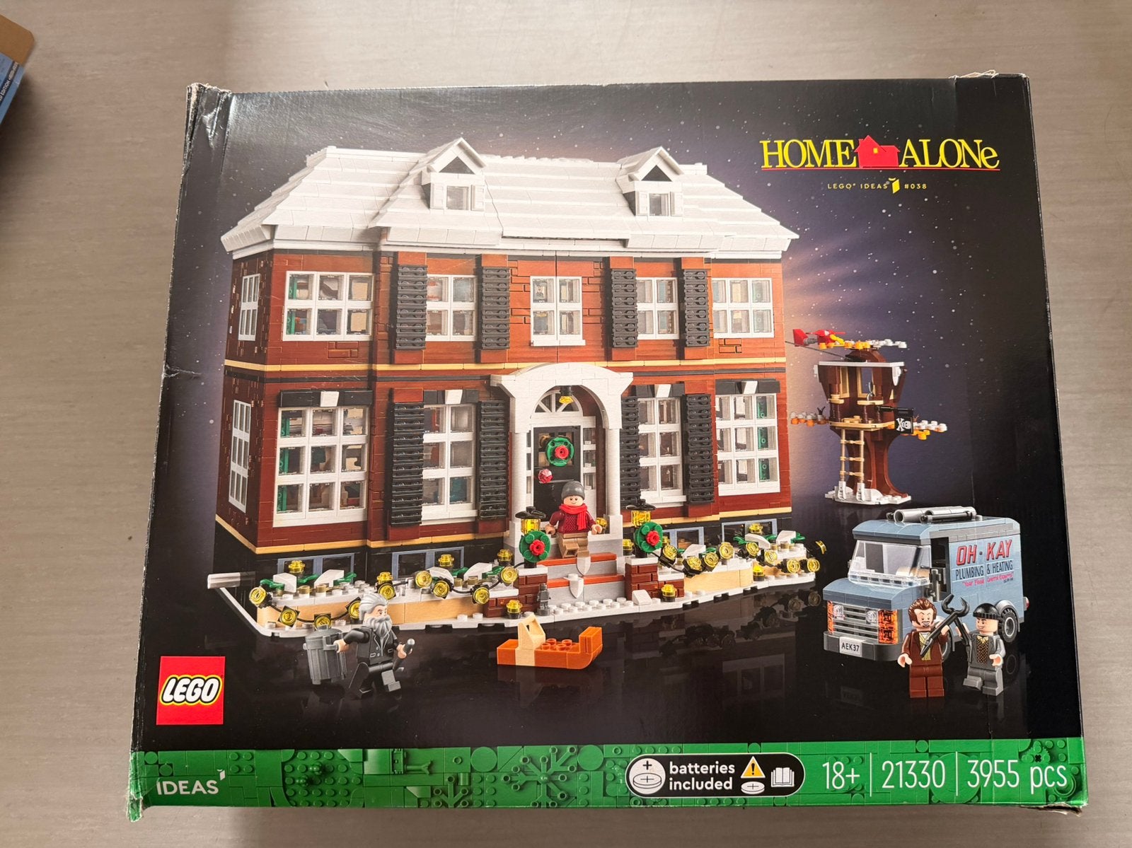 Lego Ideas Home Alone (21330) Compleet met doos, opgebouwd!, Ophalen, Zo goed als nieuw