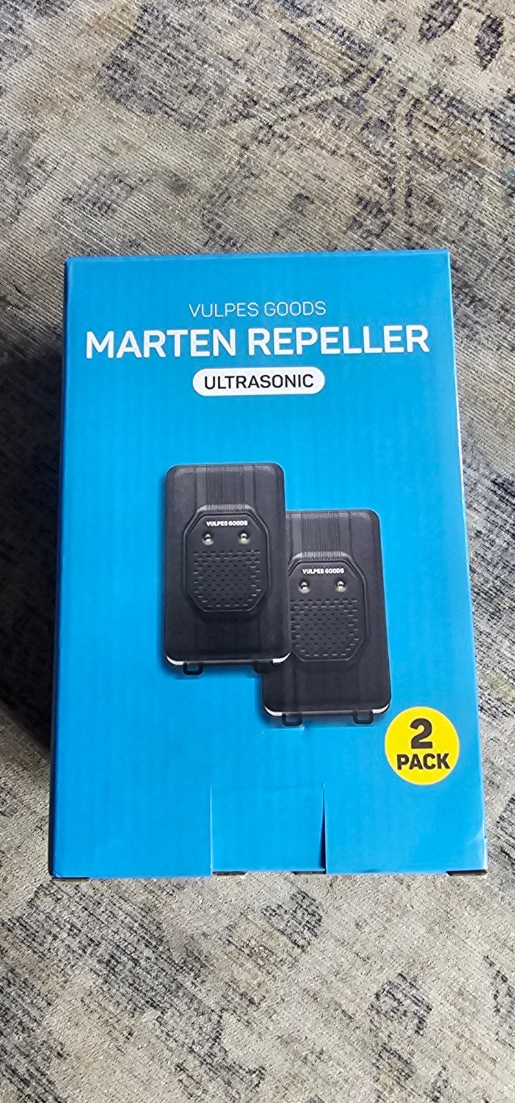 Vulpes Goods Ultrasone Marterverjager (2 stuks), Auto diversen, Ophalen of Verzenden, Nieuw