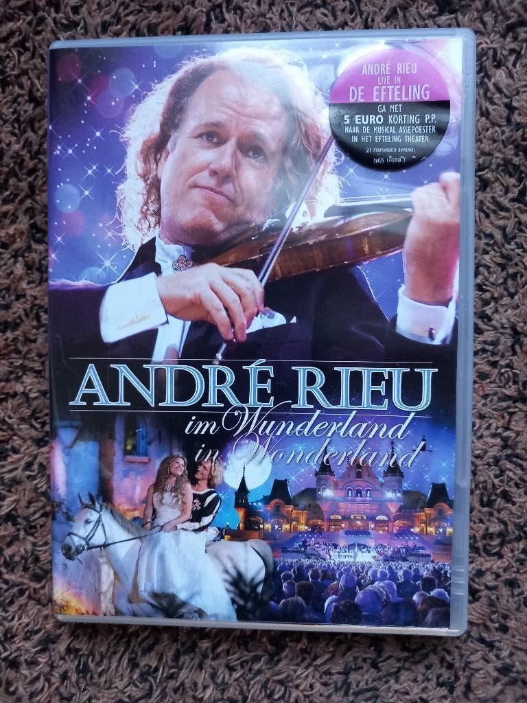 DVD André Rieu - In Wonderland, Alle leeftijden, Ophalen of Verzenden, Zo goed als nieuw