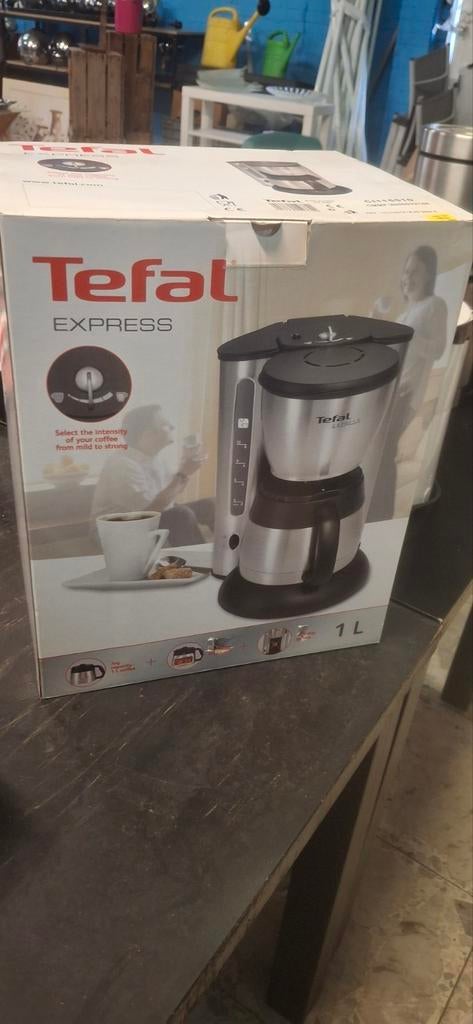 Nieuwe koffiemachine tefal express, Verzenden, Nieuw