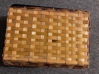 Rieten mandje, Ophalen of Verzenden