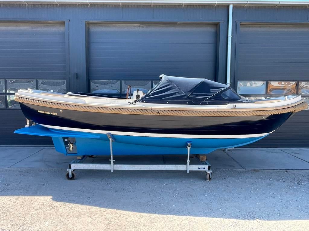🇳🇱 Makma 700 Vlet met 29pk Yanmar Diesel, Watersport en Boten, Ophalen, 10 tot 30 pk, Gebruikt, Binnenboordmotor