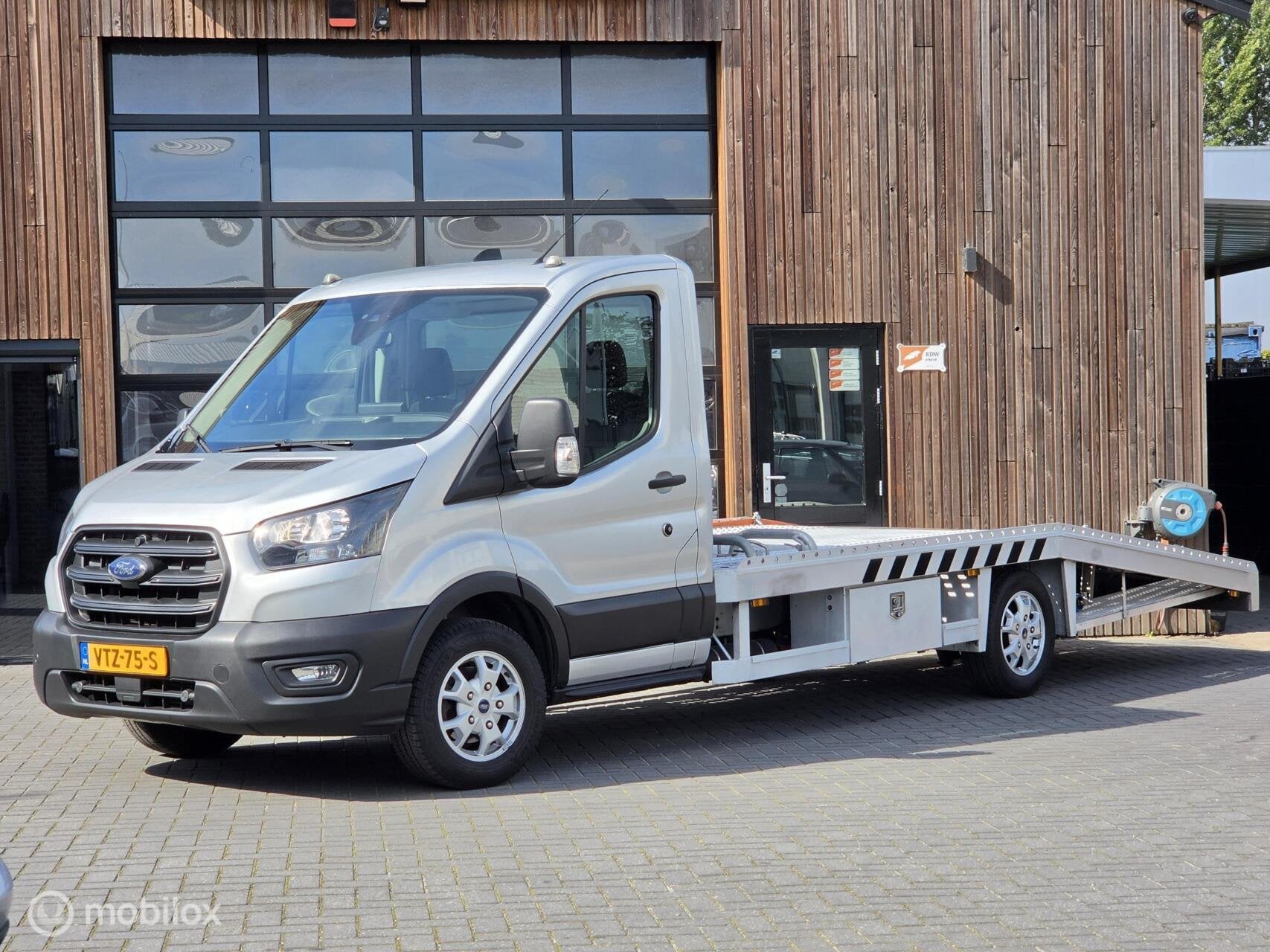 FORD TRANSIT AUTOMAAT TIJHOF LUCHTVERING OPRIJWAGEN AUTOTRAN, Dealer onderhouden, Stof, 4 cilinders, 129 pk