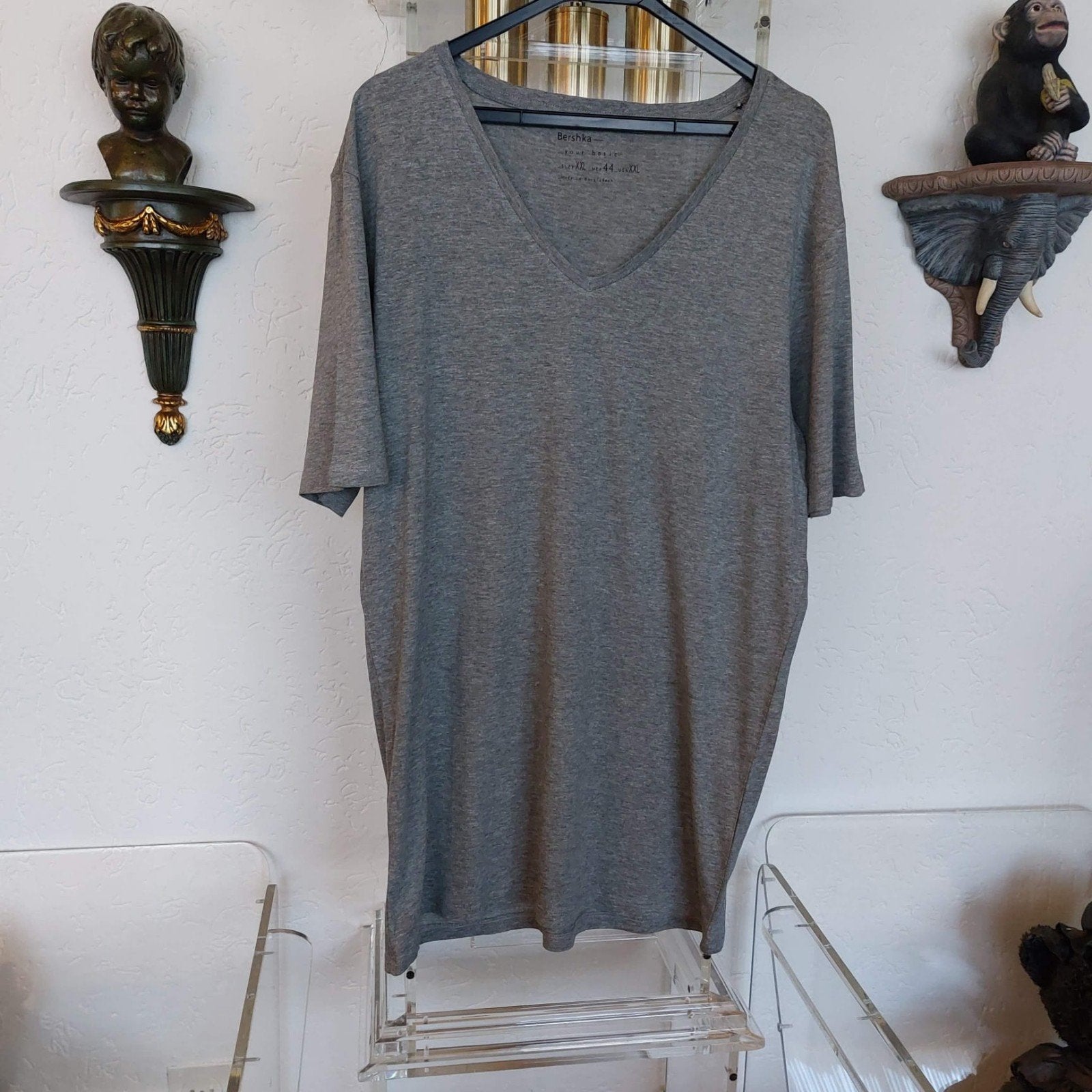 T-Shirt van Bershka.  Maat XXL., Kleding | Heren, Grote Maten, Verzenden, Shirt, Nieuw, Bershka