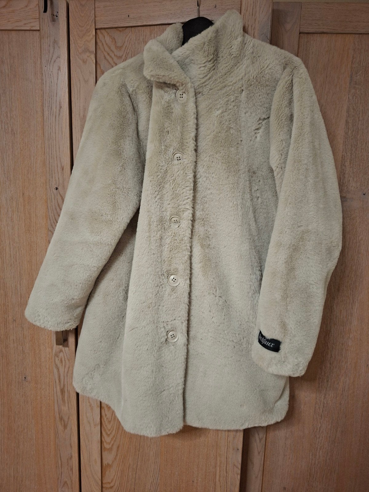 faux fur bontjas, Overige kleuren, Maat 42/44 (L), Ophalen of Verzenden, Zo goed als nieuw