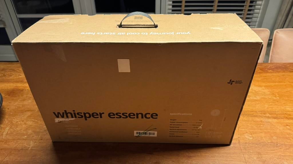 Duux Whisper Essence ventilator - NIEUW, Witgoed en Apparatuur, Ventilatoren, Ophalen of Verzenden, Nieuw