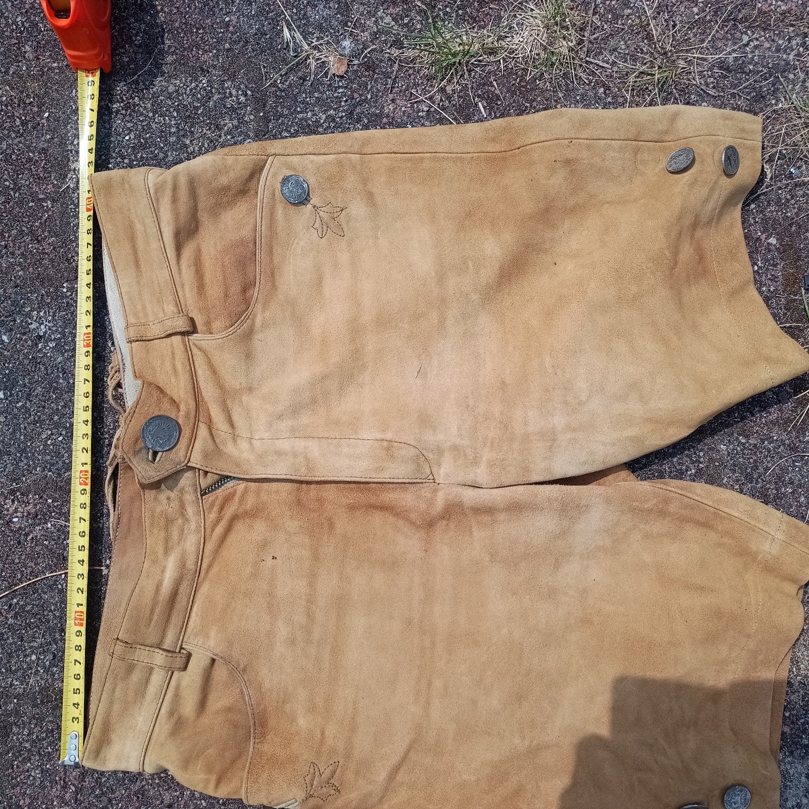 Lederhose 46 /48 Spieth &Wensky geitenleer, Kleding | Heren, Carnavalskleding en Feestkleding, Zo goed als nieuw, Overige thema's