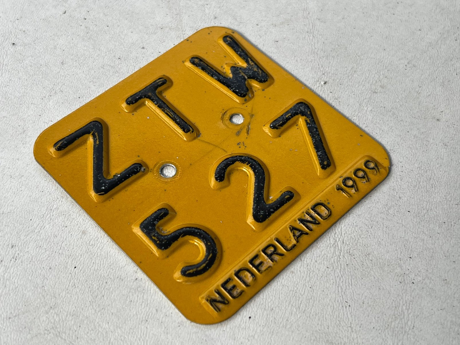 Verzekeringsplaatje, brommerplaatje, scootmobielplaatje., Ophalen of Verzenden