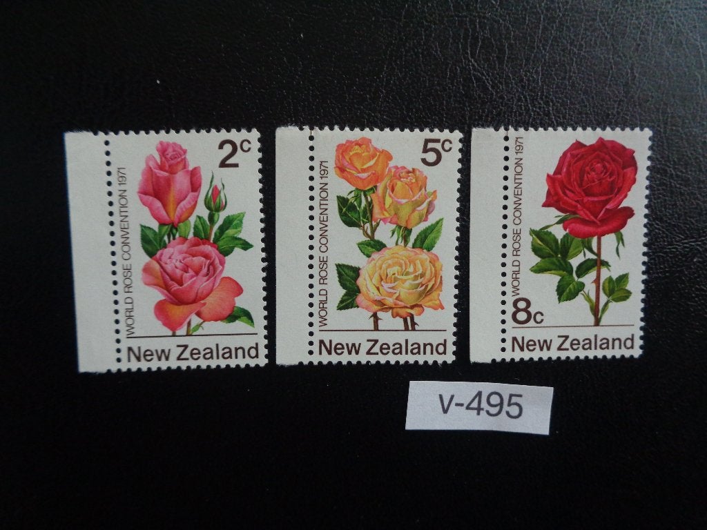 nieuw zeeland - rozen / postfris 1971 (v-495), Ophalen of Verzenden, Postfris