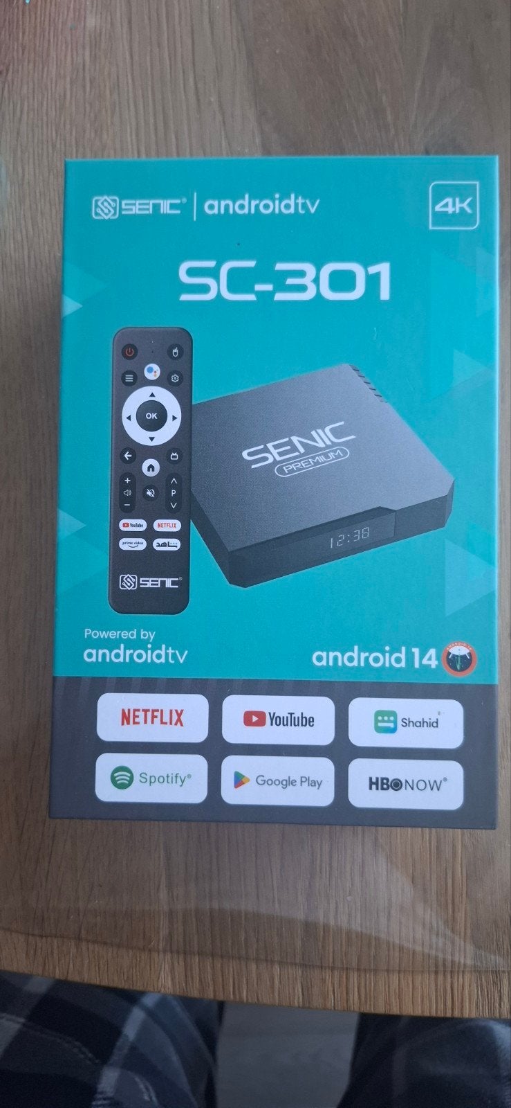 Android 14 IPTV Box 4K Ultra HD - Senic SC-301, Ophalen of Verzenden, Zo goed als nieuw, HDMI, Zonder harde schijf