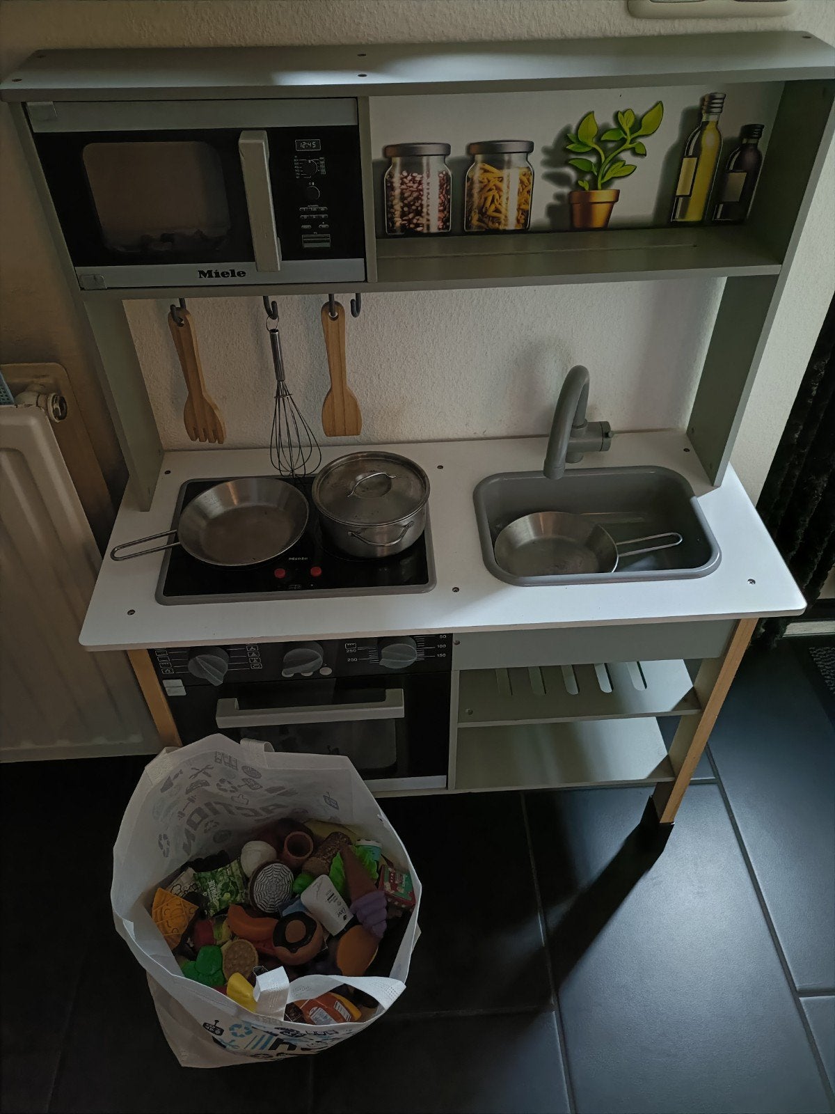 speelgoed keuken met accessoires, Ophalen of Verzenden, 25 tot 50 cm, Rechthoekig, 50 tot 100 cm