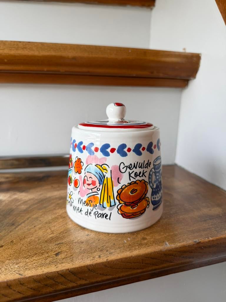 Blond Amsterdam Suikerpot ‘Hollands Glorie’, Huis en Inrichting, Keuken | Servies, Blond Amsterdam, Overige typen, Ophalen of Verzenden