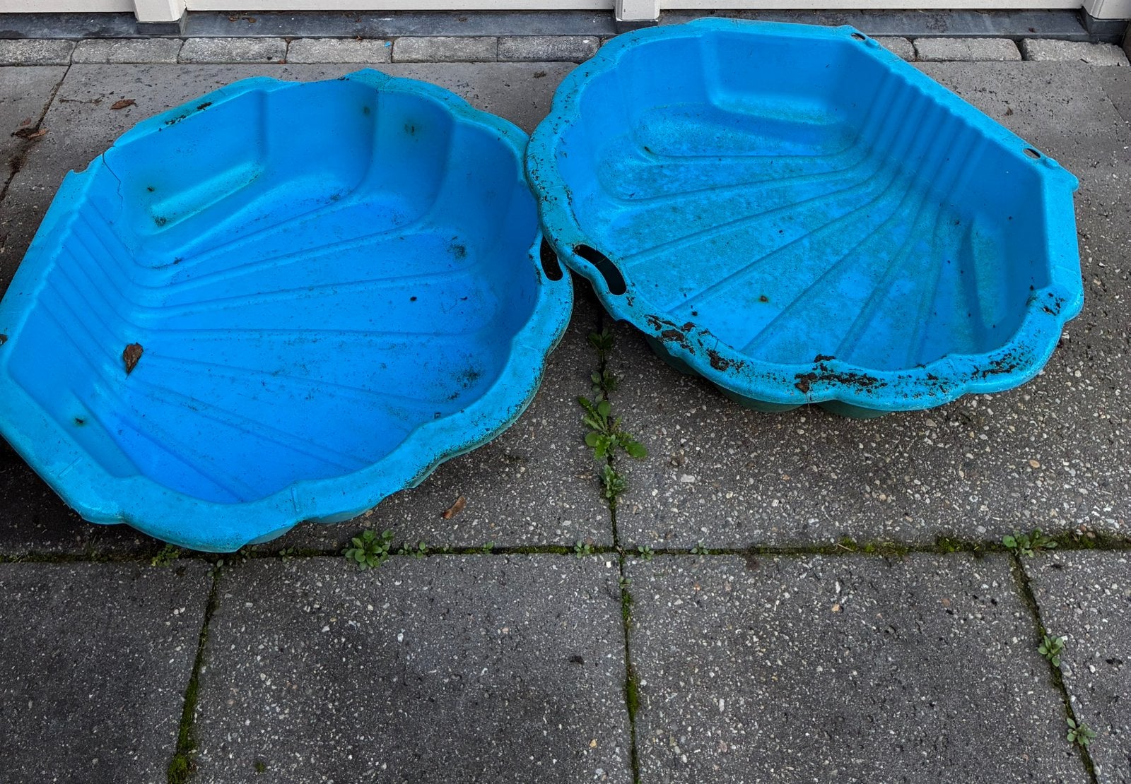 Plastic schelp voor zandbak of water, Ophalen, Gebruikt