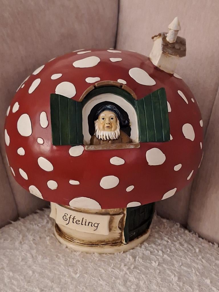 Efteling collectors item jaartal 2011 paddestoel nieuwstaat, Ophalen, Nieuw, Beeldje of Poppetje