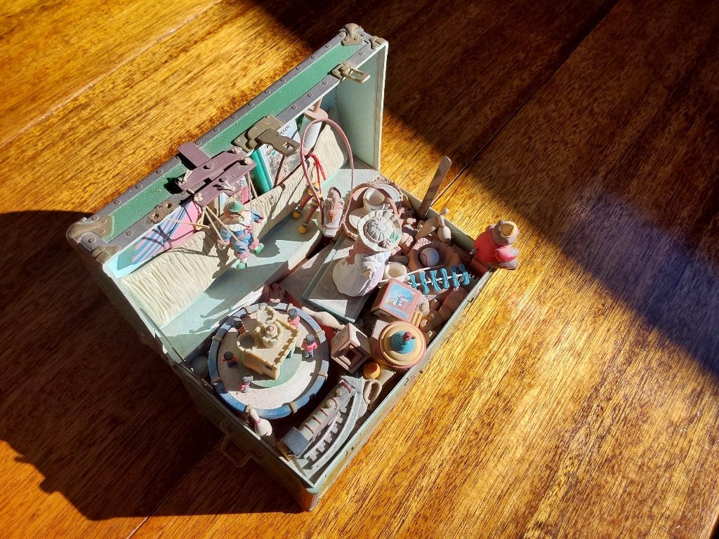 Muziek Speeldoos Toys +-30 jaar oud WERKEND, Ophalen of Verzenden, Zo goed als nieuw
