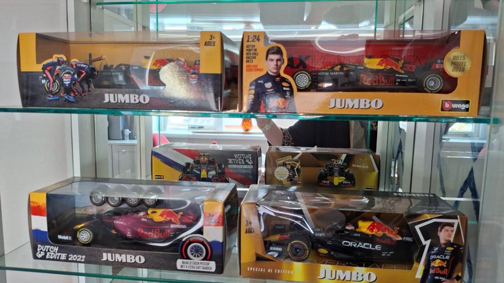 Max Verstappen Red Bull Racing Collectie - 4 Modellen, Overige merken, Auto, 1:32 tot 1:50, Nieuw