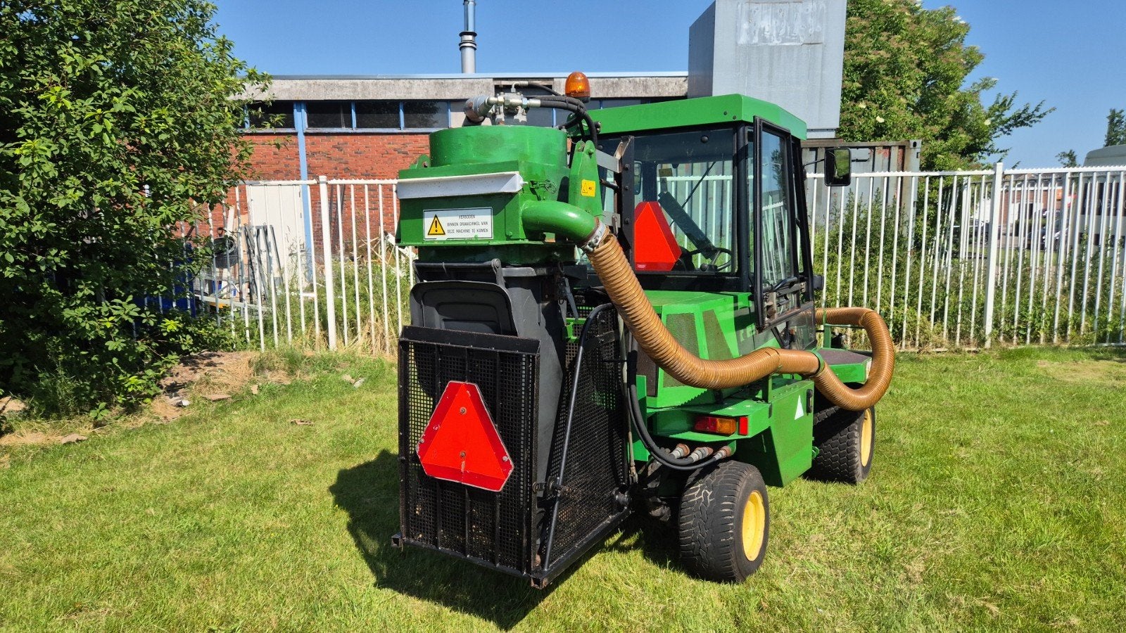 John Deere Bladblazer/Zuiger met Cabine Airco, Zakelijke goederen, Machines en Bouw | Tuin, Park en Bosbouw, Ophalen of Verzenden