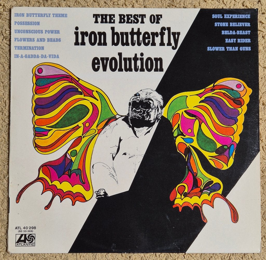 Iron Butterfly – The Best Of Iron Butterfly Evolution, Ophalen of Verzenden, Rock, LP