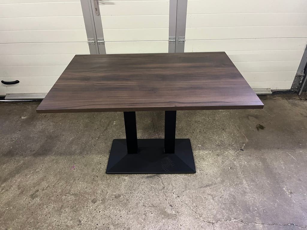 8 stuks horeca restaurant bistro houtlook tafels 120x80 cm, Ophalen