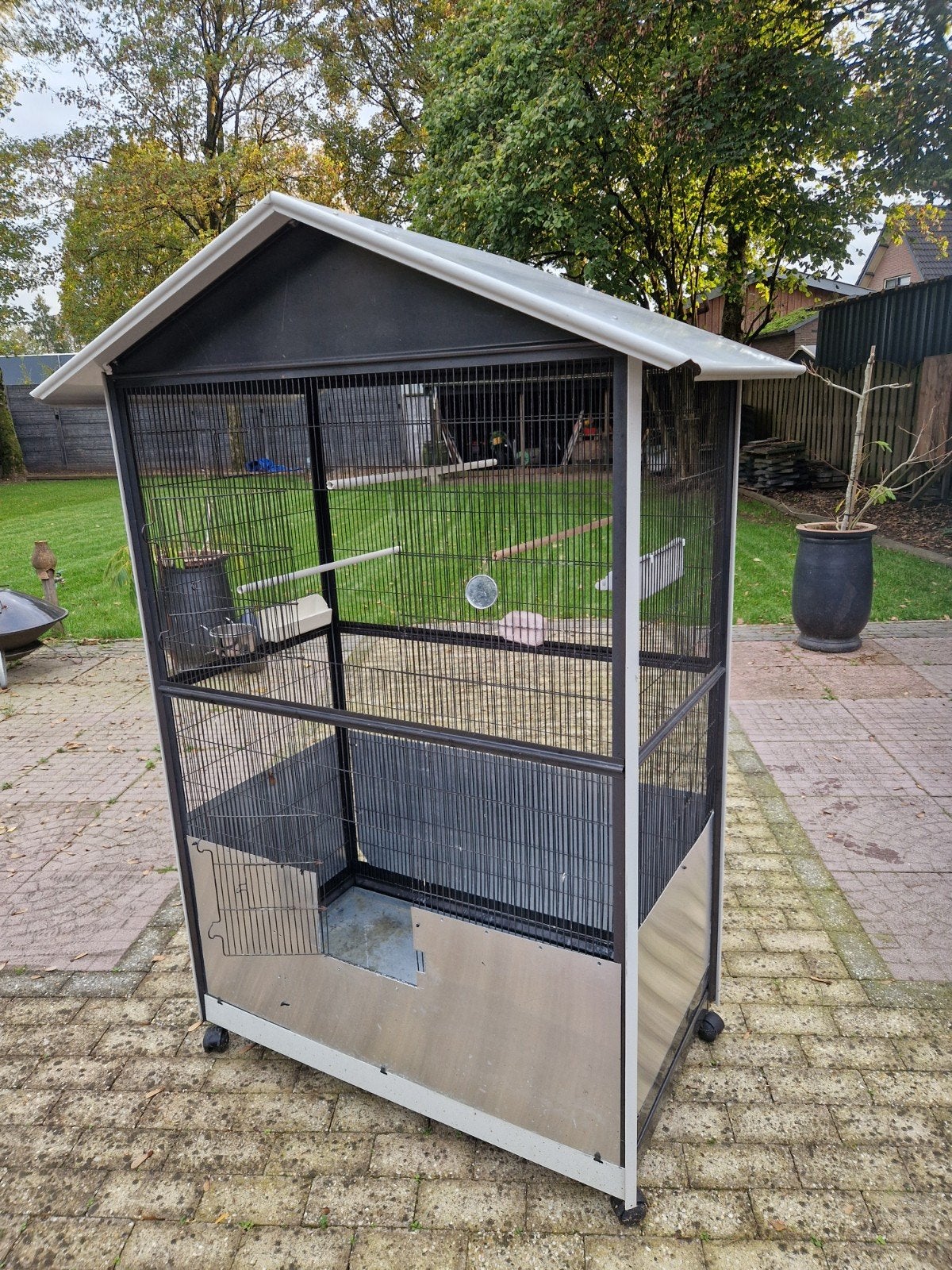 vogelkooi, Dieren en Toebehoren, Ophalen, Gebruikt, Aluminium, Vogelkooi