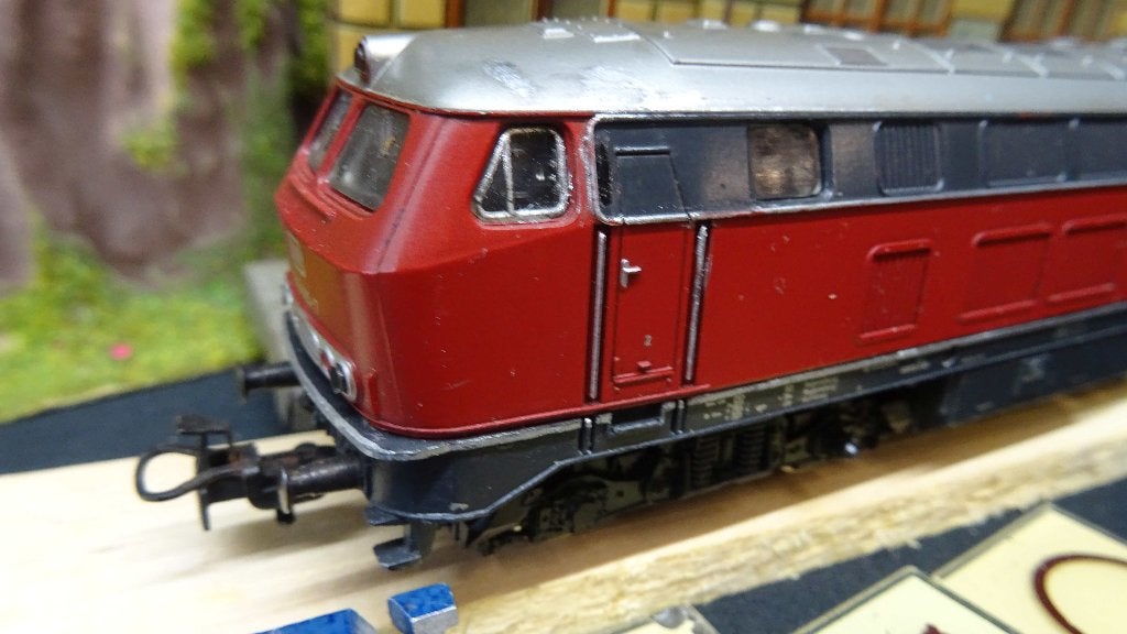 142=Marklin 3075 de 216 van de Duitse spoorwegen.239, Wisselstroom, Gebruikt, Locomotief, Ophalen of Verzenden