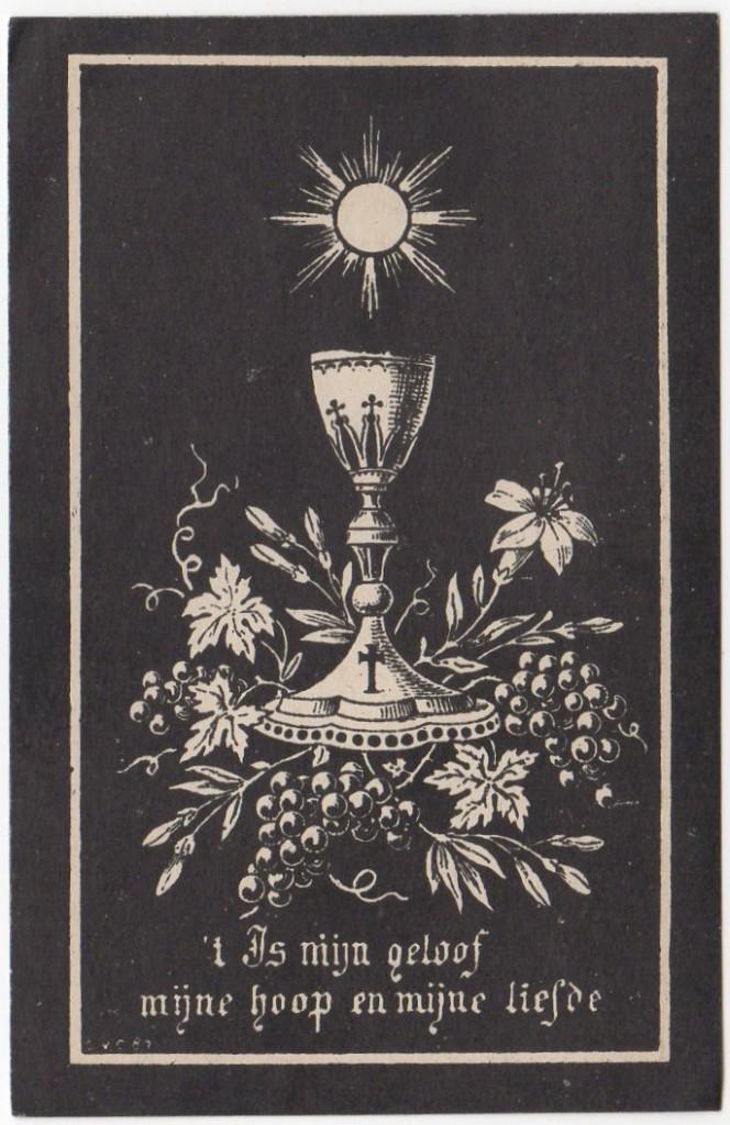 Petrus Fr. Wauters 1837 Buggenhout + 1895 Buggenhout, 58 jr, Verzenden