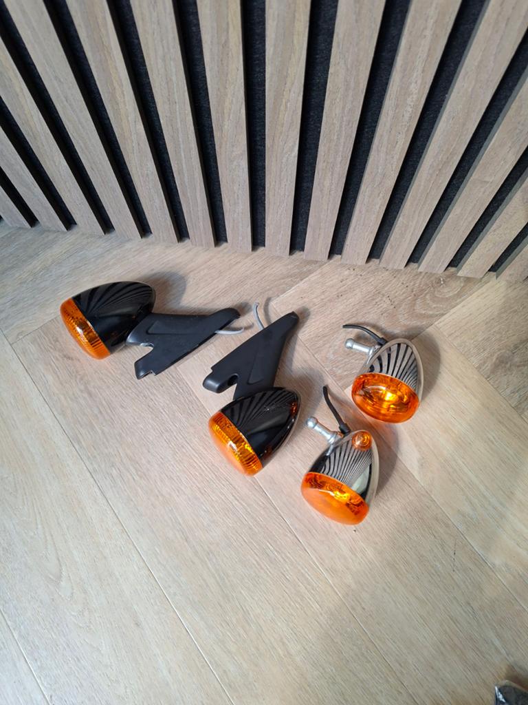 Harley Sportster Knipperlichten Set - Voor en Achter, Ophalen of Verzenden, Gebruikt