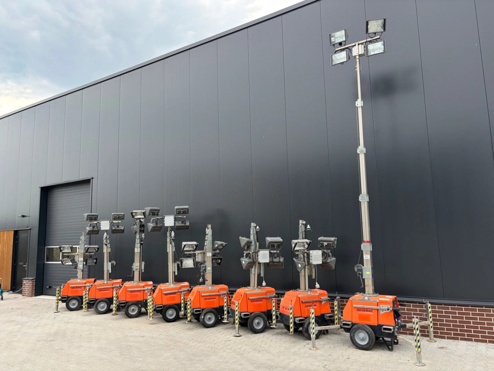 Generac Link Tower, lichtmast bouwplaatsverlichting 7m, Gebruikt, Overige typen