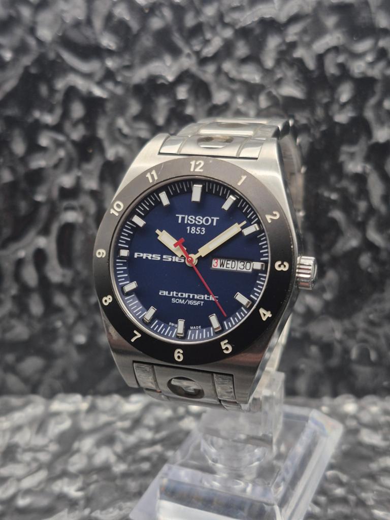 Tissot PRS516 Ref. T91.1.483.41 Automaat Full Set - Defect, Tissot, IOS, Ophalen of Verzenden, Zo goed als nieuw