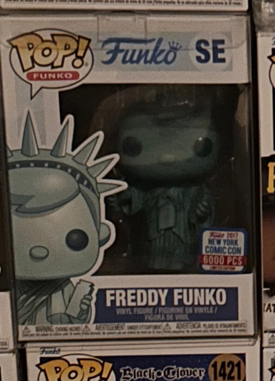 Funko Pop! Freddy Funko – New York # (6000 Pieces) comic con, Ophalen of Verzenden, Zo goed als nieuw