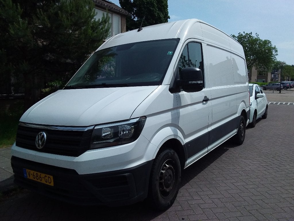 Volkswagen Crafter GB 2.0 TDI Airco.Navi, NAP L3H3 2017, Auto's, Voorwielaandrijving, 4 cilinders, Volkswagen, Onderhoudsboekje