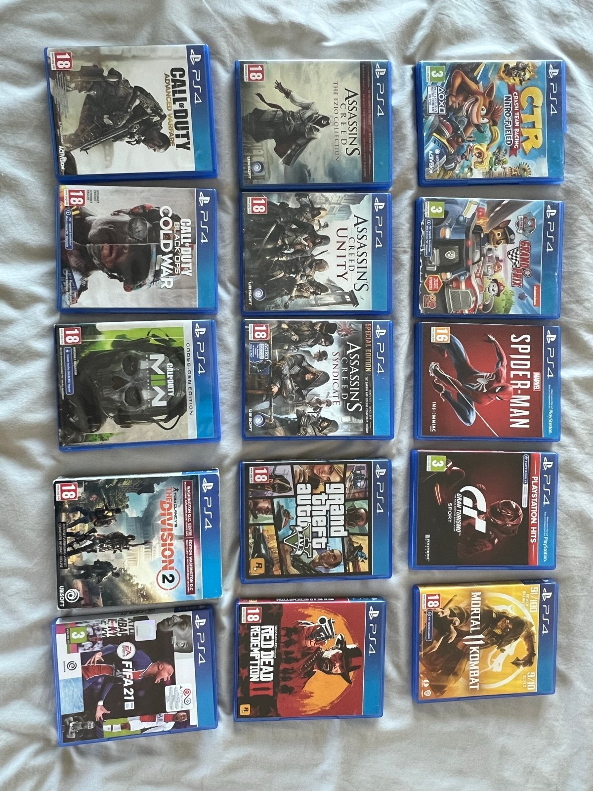 15 PS4 Games - Diverse Collectie, Ophalen of Verzenden, Gebruikt