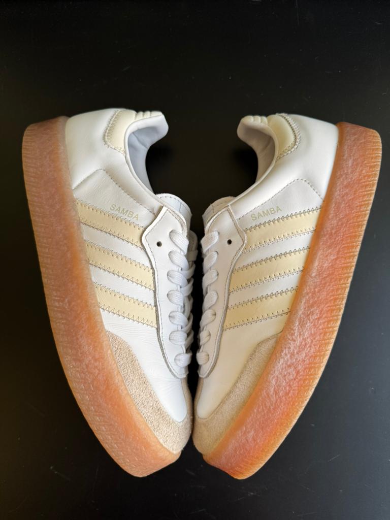 Adidas samba, echt leer maat 38, Kleding | Dames, Schoenen, Wit, Ophalen of Verzenden, Sneakers of Gympen, Zo goed als nieuw