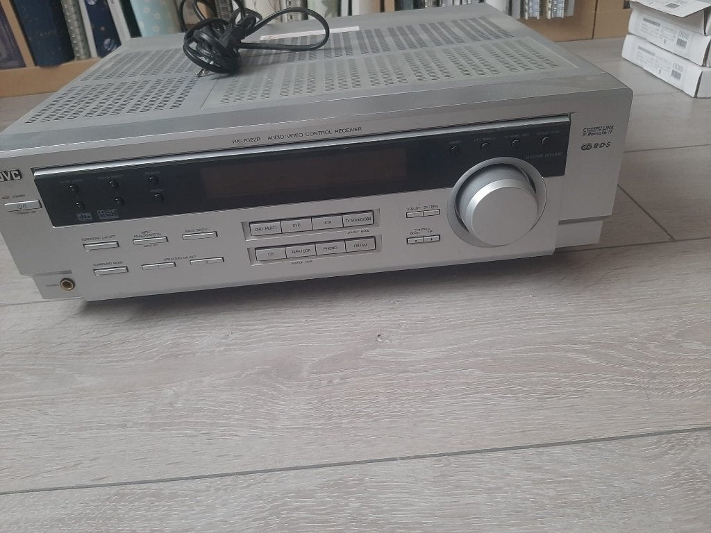 JVC versterker met subwoofer en ELAC speakers, Ophalen, Gebruikt, JVC, 120 watt of meer