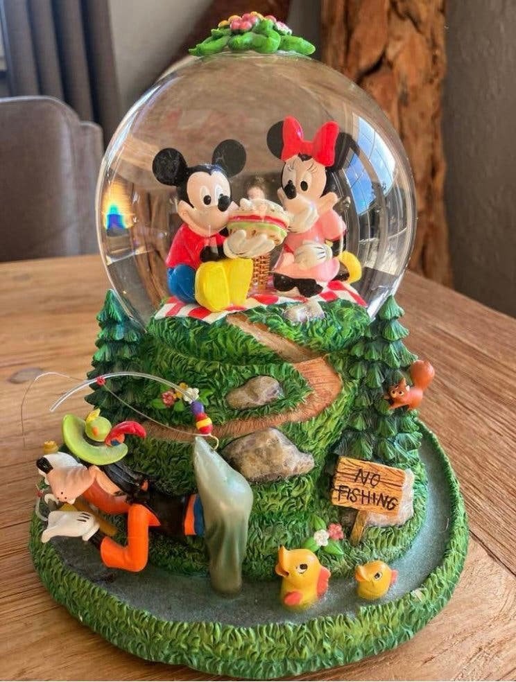 Leuke Disney sneeuwbal met muziek, Ophalen, Mickey Mouse, Gebruikt, Overige typen