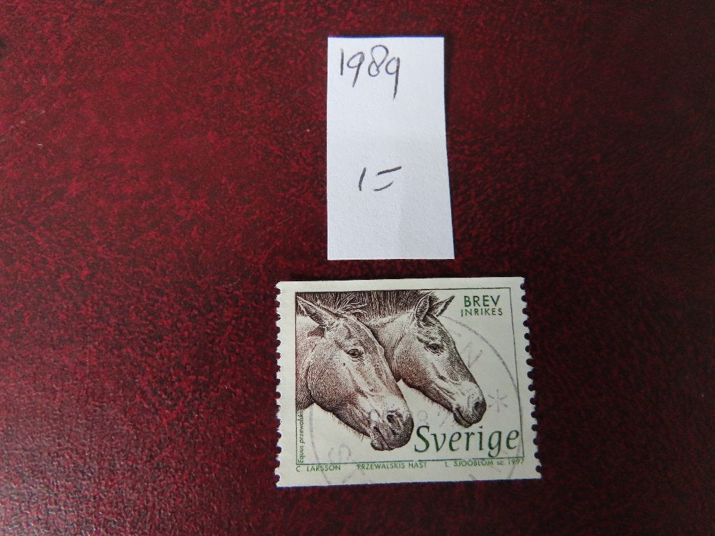 zweden 1989, Ophalen of Verzenden, Zweden, Gestempeld