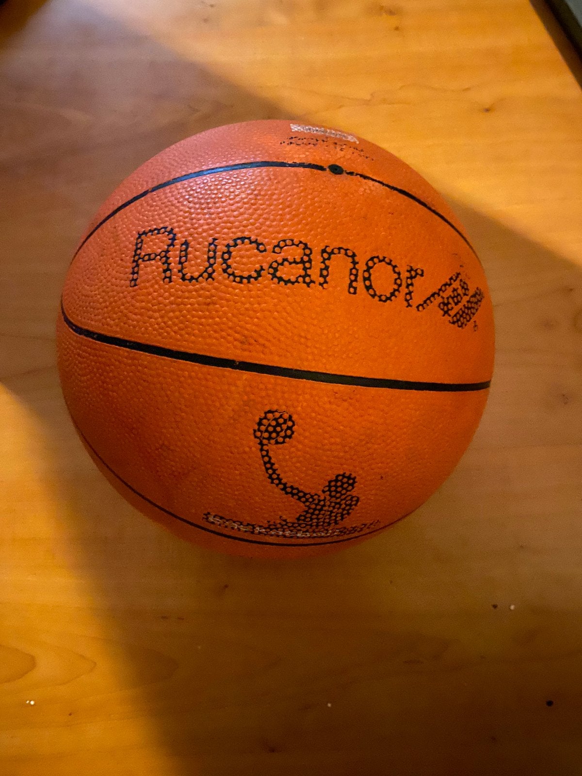 Basketbal, Rucanor, maat 7, goede staat, Ophalen of Verzenden, Zo goed als nieuw, Bal