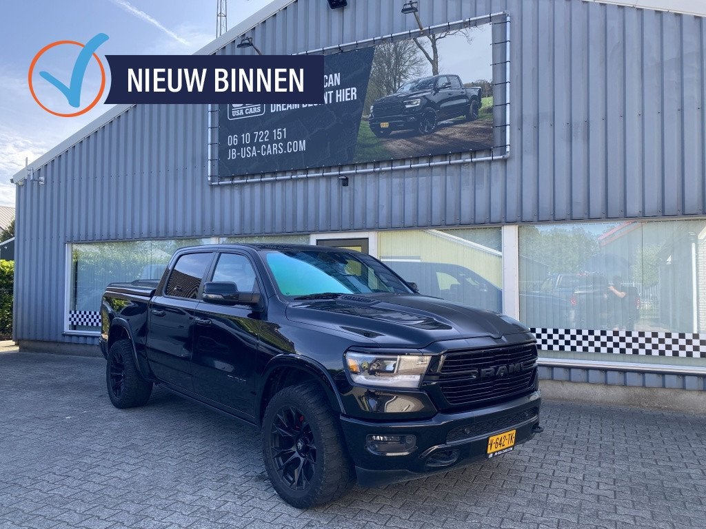 Dodge Ram 1500 360 Camera Pano-Dak (bj 2018), Auto's, Automaat, Gebruikt, Zwart, Origineel Nederlands