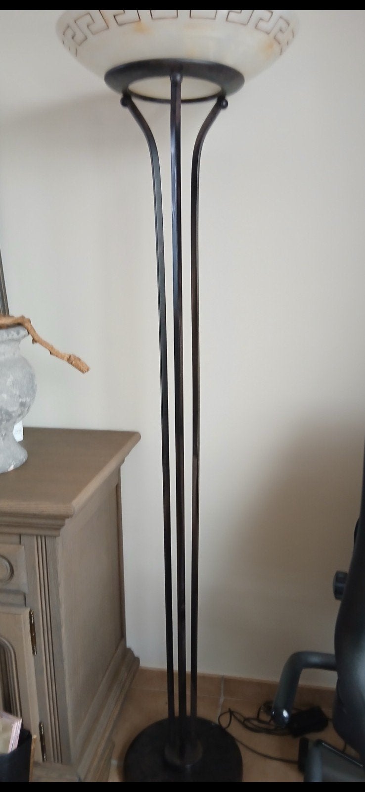 vloerlamp staande lamp, Huis en Inrichting, Lampen | Vloerlampen, Ophalen, 150 tot 200 cm