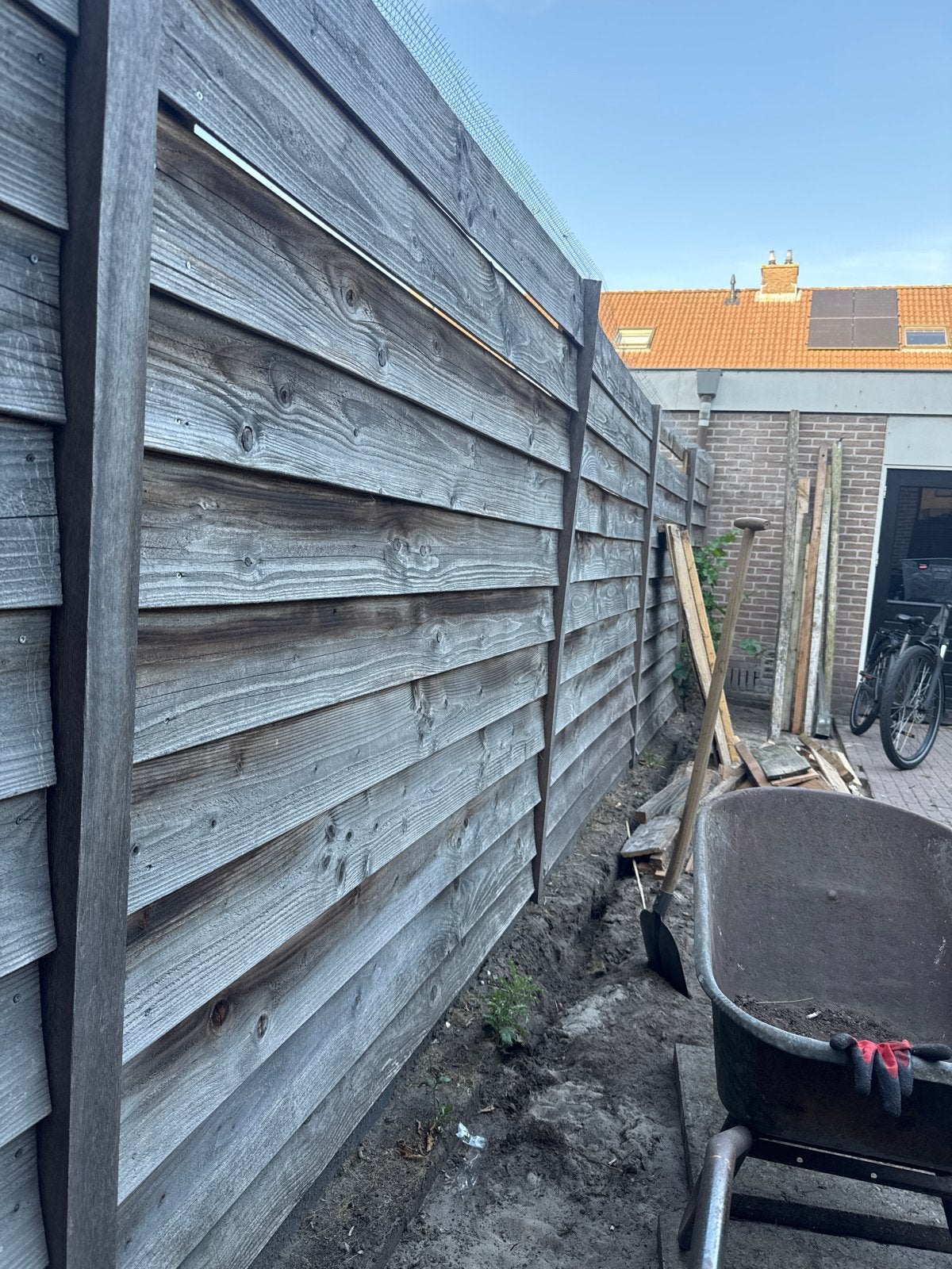 60 gebruikte rabatplanken ongeveer GRATIS, Ophalen, Gebruikt, 250 cm of meer, Planken