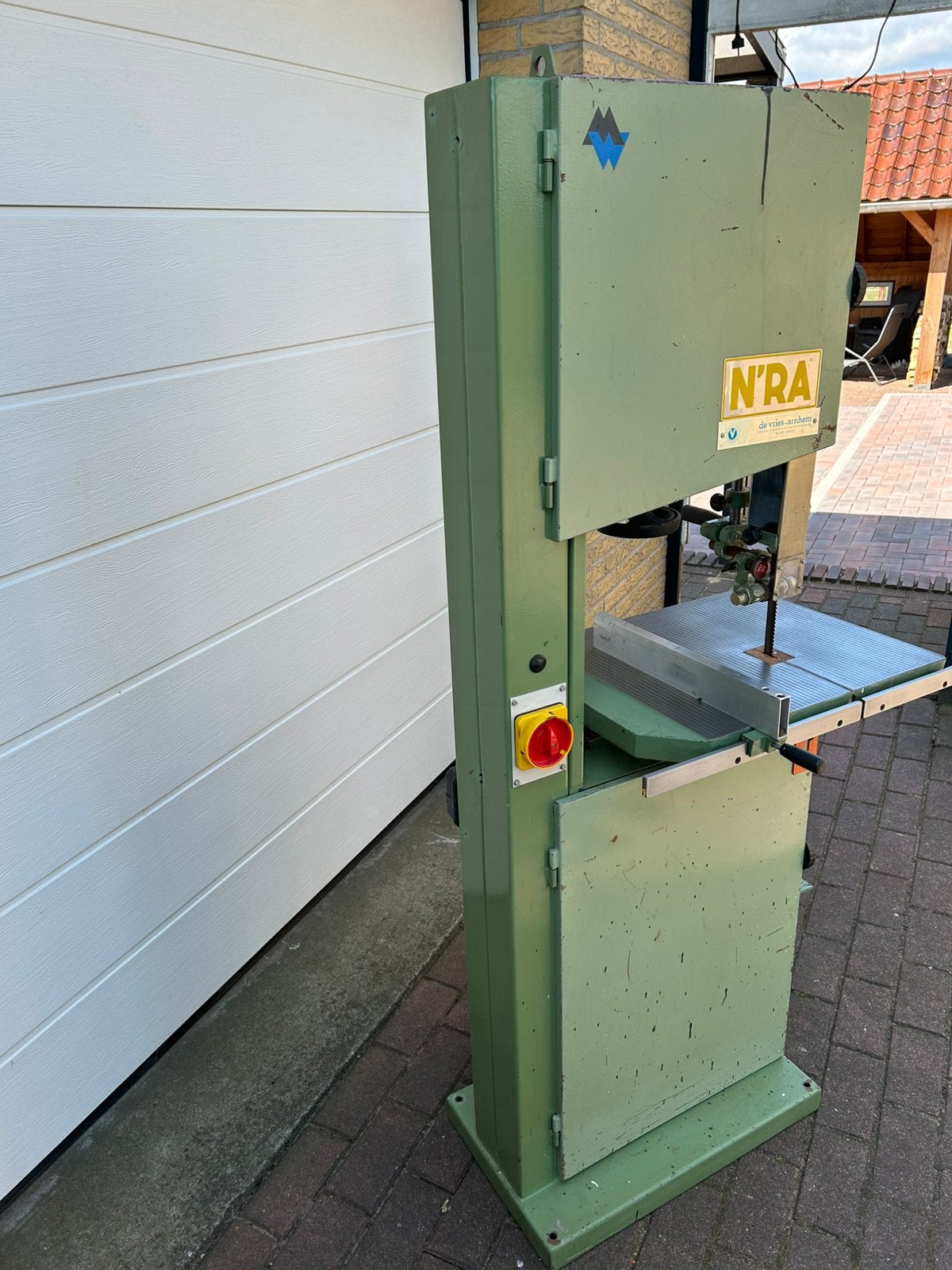 Lintzaagmachine 400 volt, Ophalen, Gebruikt, 70 mm of meer, 600 tot 1200 watt