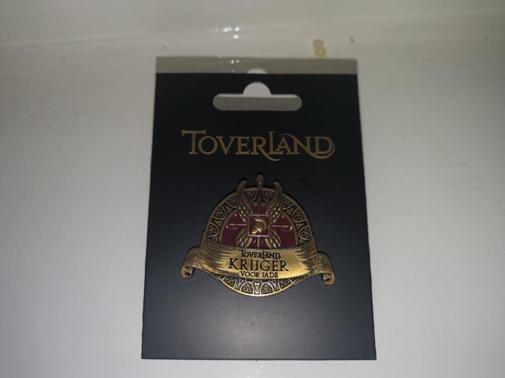 Toverland Krijger voor Jade Pin  Troy Coaster Challenge 2025, Ophalen of Verzenden, Nieuw, Overige onderwerpen, Speldje of Pin