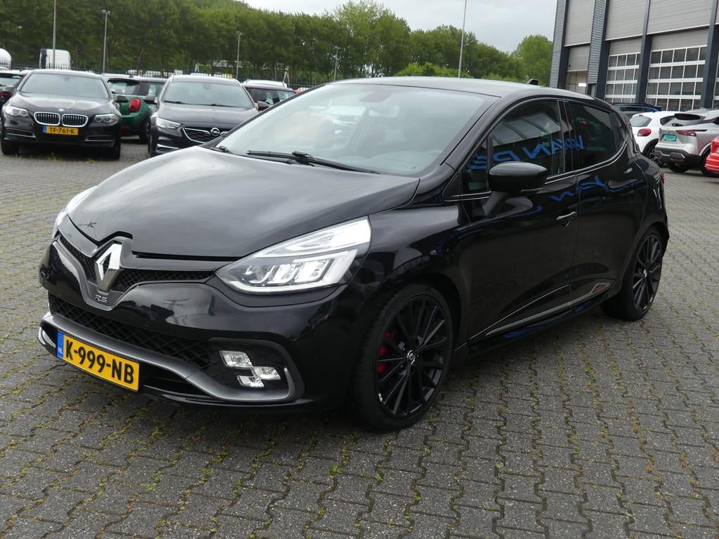 Renault Clio 1.6 Turbo R.S. 220PK EDC Trophy AKRAPOVIC / BOS, 1618 cc, Gebruikt, 4 cilinders, Zwart