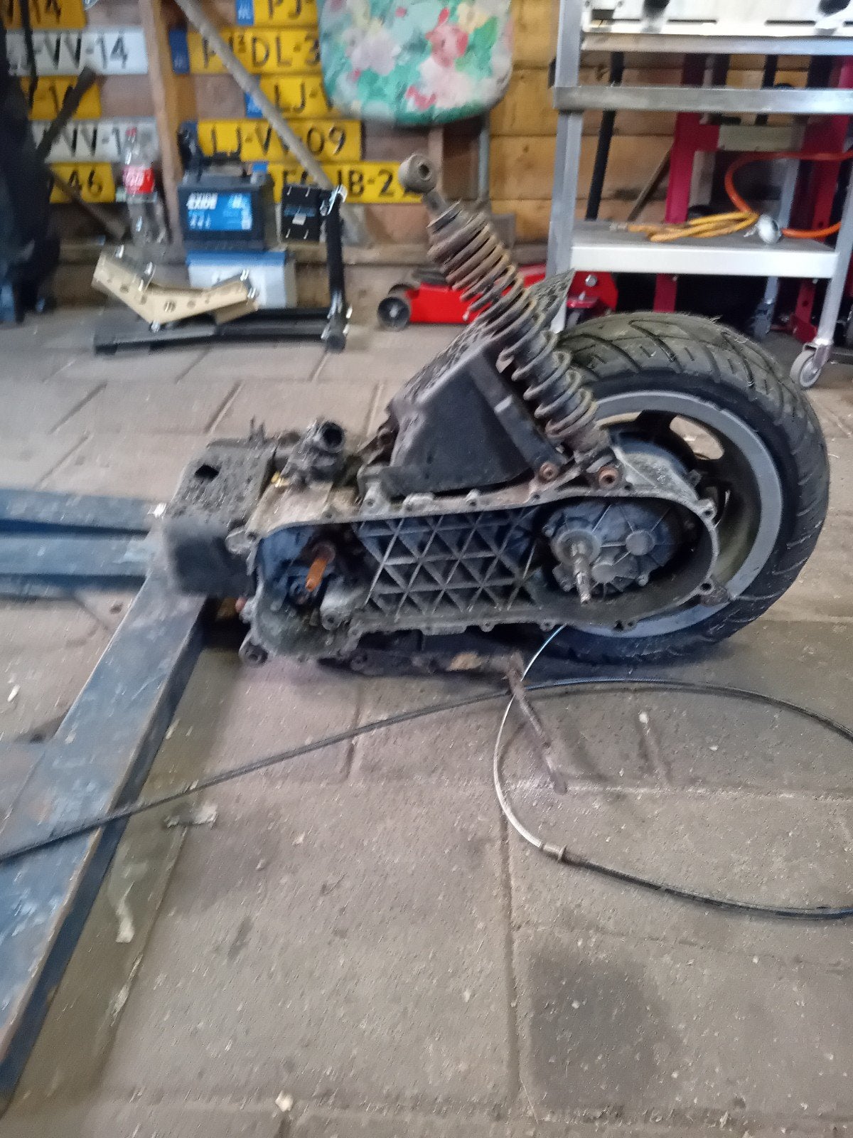 Aprilia Retro Scooter Blok - Onderdelen, Ophalen of Verzenden, Gebruikt, Blok, Aprilia