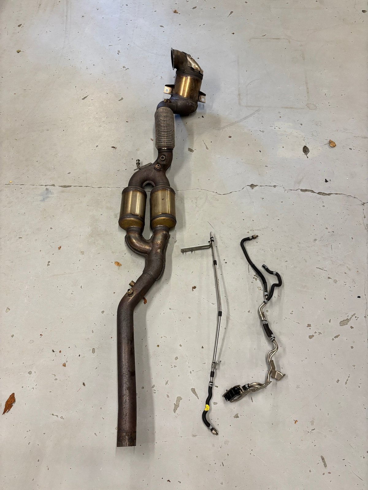 Originele VW Golf 7.5 R downpipe + OPF/katalysator, Ophalen, Volkswagen